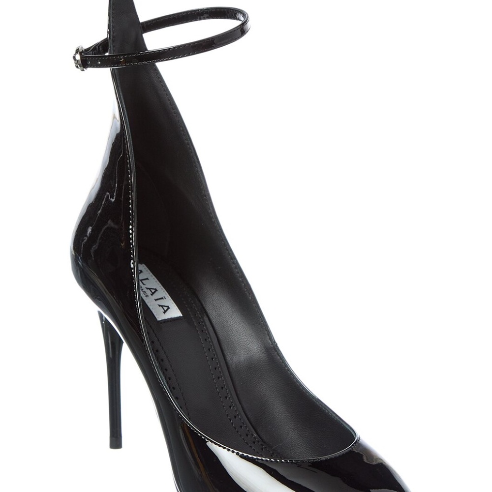 Alaia Decollete Patent Pump Heel - Picture 2 of 11